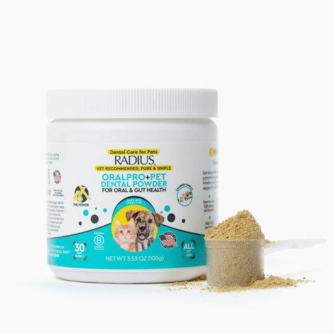 OralPro+ Pet Dental & Gut Powder for Dogs & Cats