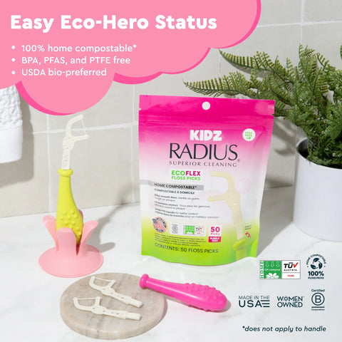EcoFlex™  Starter Kit: Handle + 14 Count Picks