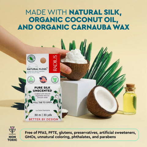 Natural Biodegradable Silk Floss