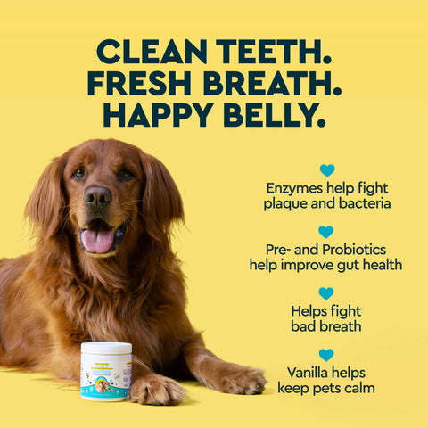 OralPro+ Pet Dental & Gut Powder for Dogs & Cats