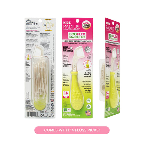 EcoFlex™  Starter Kit: Handle + 14 Count Picks