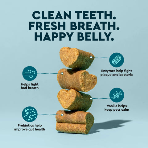 OralPro+ Pet Dental & Gut Chew Sticks for Dogs